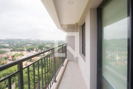 Varanda de apartamento para alugar com 1 quarto, 34m² em Santo Amaro, São Paulo