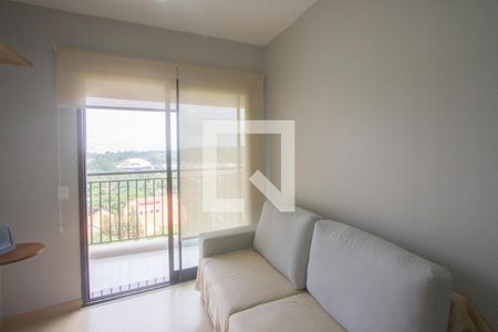 Sala de apartamento para alugar com 1 quarto, 34m² em Santo Amaro, São Paulo