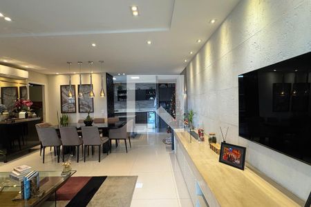 Sala de apartamento à venda com 2 quartos, 110m² em Alphaville, Santana de Parnaíba