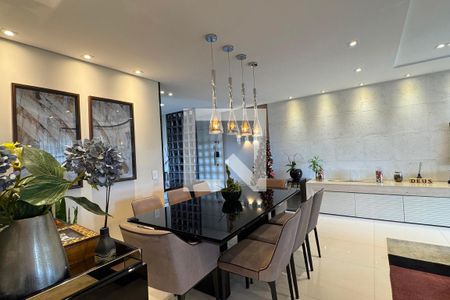 Sala de Jantar de apartamento à venda com 2 quartos, 110m² em Alphaville, Santana de Parnaíba