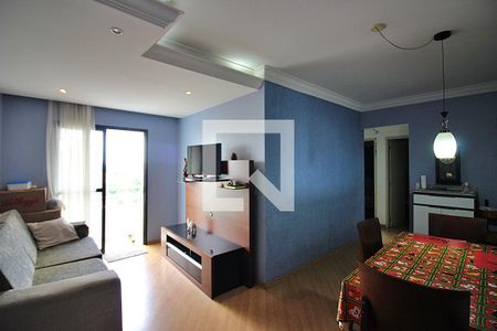 Sala  de apartamento para alugar com 3 quartos, 75m² em Dos Casa, São Bernardo do Campo