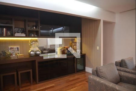 Sala de apartamento para alugar com 3 quartos, 175m² em Jardim, Santo André