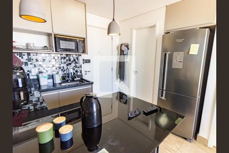 Sala/Cozinha de apartamento à venda com 1 quarto, 34m² em Belém, São Paulo