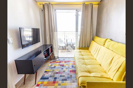 Sala/Cozinha de apartamento à venda com 1 quarto, 34m² em Belém, São Paulo