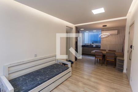 Sala de apartamento à venda com 3 quartos, 90m² em Gutierrez, Belo Horizonte