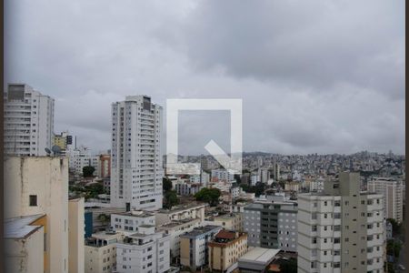 Vista da Sala de apartamento para alugar com 3 quartos, 76m² em Jardim America, Belo Horizonte