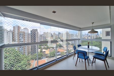 Varanda de apartamento à venda com 3 quartos, 125m² em Siciliano, São Paulo