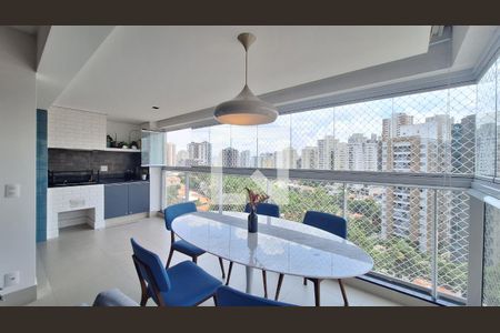 Varanda de apartamento à venda com 3 quartos, 125m² em Siciliano, São Paulo