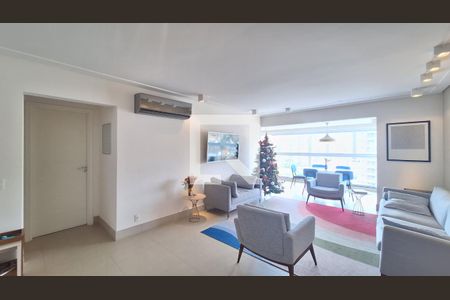 Sala de apartamento à venda com 3 quartos, 125m² em Siciliano, São Paulo