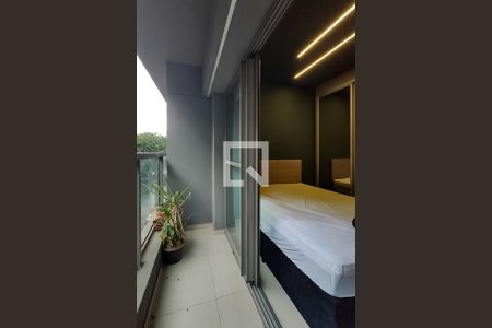 Studio para alugar com 40m², 1 quarto e sem vaga Studio para alugar com 40m², 1 quarto e sem vagaVaranda