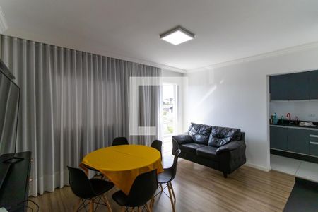 Sala de apartamento para alugar com 2 quartos, 50m² em Weissópolis, Pinhais