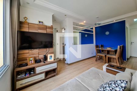 Sala de apartamento para alugar com 2 quartos, 45m² em Jardim Maria Estela, São Paulo