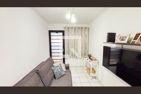 Sala de apartamento à venda com 2 quartos, 50m² em Vila Aquilino, Santo André