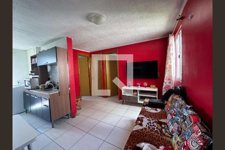 Sala de apartamento para alugar com 2 quartos, 42m² em Duque de Caxias, São Leopoldo