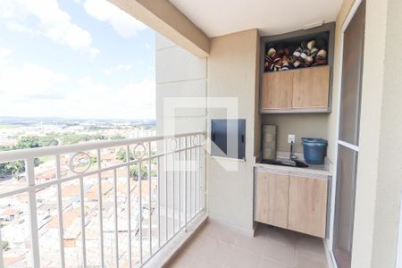 Sacada de apartamento para alugar com 2 quartos, 64m² em Medeiros, Jundiaí