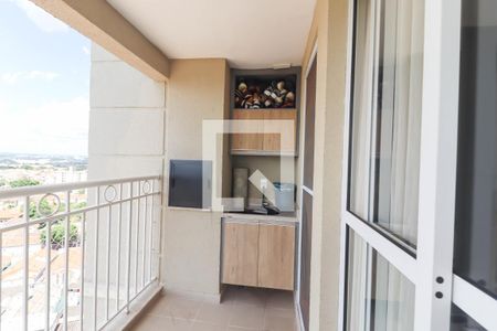 Sacada de apartamento para alugar com 2 quartos, 64m² em Medeiros, Jundiaí