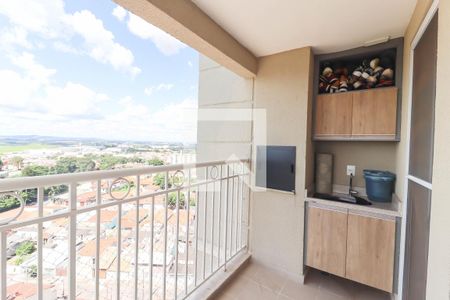 Sacada de apartamento para alugar com 2 quartos, 64m² em Medeiros, Jundiaí