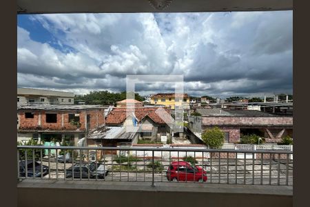 Vista da varanda da sala de apartamento para alugar com 2 quartos, 68m² em Marechal Hermes, Rio de Janeiro