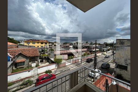 Vista da varanda da sala de apartamento para alugar com 2 quartos, 68m² em Marechal Hermes, Rio de Janeiro