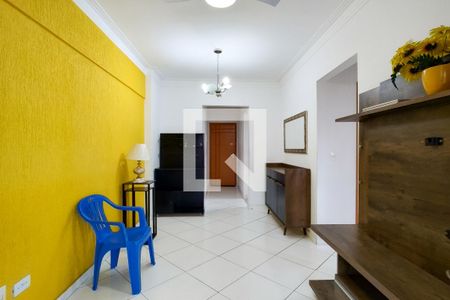 Sala de apartamento para alugar com 2 quartos, 69m² em Vila Assuncao, Praia Grande