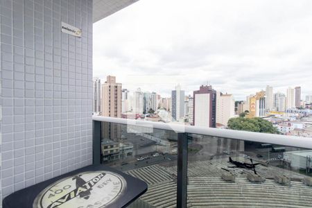 Varanda de kitnet/studio para alugar com 1 quarto, 32m² em Centro, Curitiba