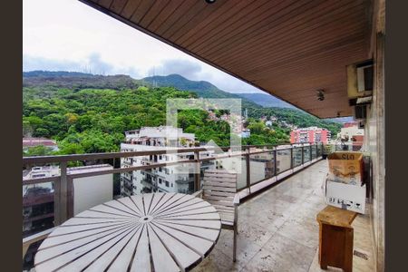 Varanda da Sala de apartamento à venda com 4 quartos, 150m² em Tijuca, Rio de Janeiro