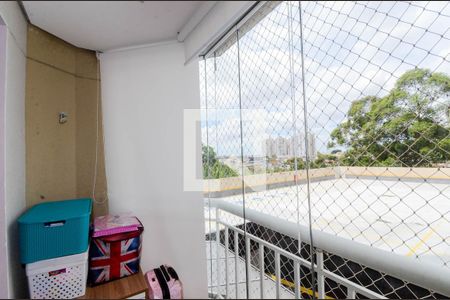 Varanda da Sala de apartamento para alugar com 2 quartos, 52m² em Gopouva, Guarulhos