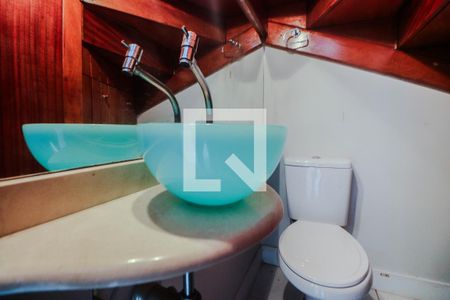 Lavabo de casa de condomínio para alugar com 3 quartos, 104m² em Humaitá, Porto Alegre