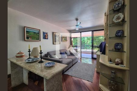 Sala de apartamento para alugar com 3 quartos, 120m² em Recreio dos Bandeirantes, Rio de Janeiro