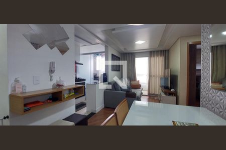 Sala de apartamento à venda com 2 quartos, 53m² em Utinga, Santo André