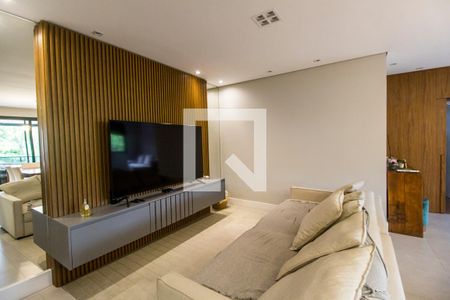 Sala de TV de apartamento à venda com 2 quartos, 112m² em Empresarial 18 do Forte, Barueri