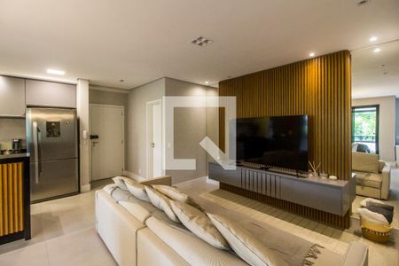 Sala de TV de apartamento à venda com 2 quartos, 112m² em Empresarial 18 do Forte, Barueri