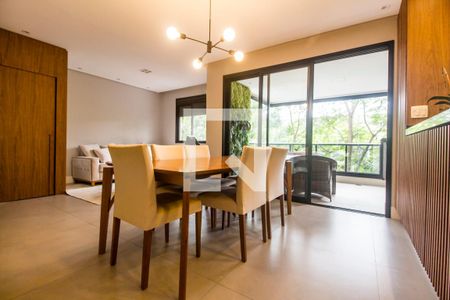 Sala de Jantar de apartamento à venda com 2 quartos, 112m² em Empresarial 18 do Forte, Barueri