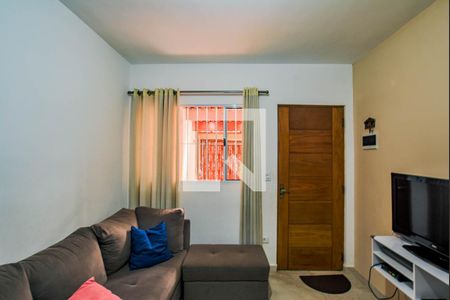 Sala de casa à venda com 2 quartos, 70m² em Jardim das Maravilhas, Santo André