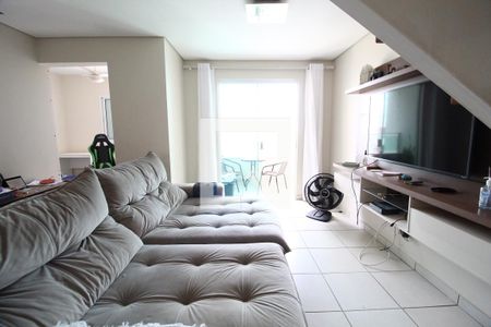 Sala de apartamento para alugar com 3 quartos, 140m² em Santa Mônica, Uberlândia