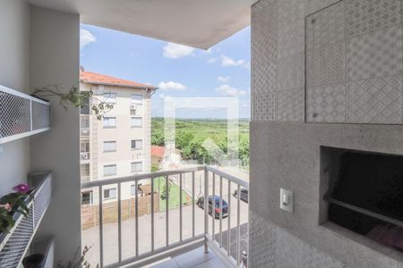 Varanda Sala de apartamento à venda com 2 quartos, 47m² em São José, São Leopoldo