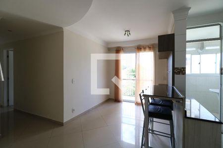 Sala de apartamento à venda com 2 quartos, 50m² em Vila Alzira, Santo André