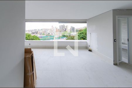 Sala de apartamento à venda com 4 quartos, 125m² em Serra, Belo Horizonte