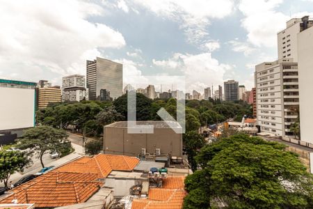 Vista da Suíte de apartamento à venda com 3 quartos, 99m² em Higienópolis, São Paulo