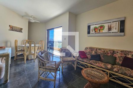 Sala de apartamento para alugar com 3 quartos, 80m² em Balneario Cidade Atlantica, Guarujá