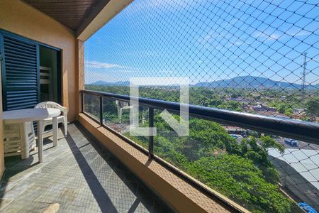 varanda  de apartamento para alugar com 3 quartos, 80m² em Balneario Cidade Atlantica, Guarujá