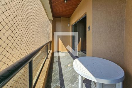 varanda de apartamento para alugar com 3 quartos, 80m² em Balneario Cidade Atlantica, Guarujá