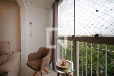 Extensão sala de apartamento à venda com 3 quartos, 63m² em Cinquentenario, Belo Horizonte