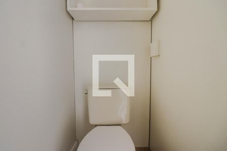 Lavabo de casa de condomínio à venda com 2 quartos, 70m² em Humaitá, Porto Alegre