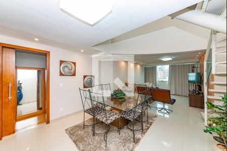 Sala 1 de apartamento à venda com 3 quartos, 260m² em Buritis, Belo Horizonte