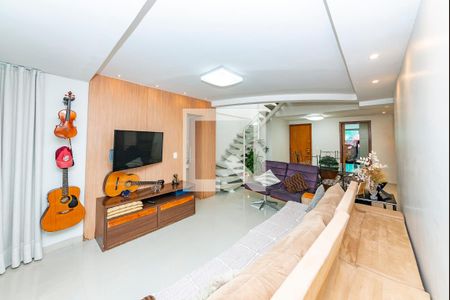 Sala 1 de apartamento à venda com 3 quartos, 260m² em Buritis, Belo Horizonte