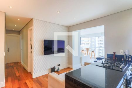 Sala de apartamento à venda com 3 quartos, 85m² em Santo Amaro, São Paulo