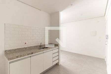 Cozinha de apartamento para alugar com 1 quarto, 36m² em Campos Elíseos, São Paulo