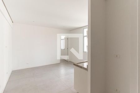 Sala e Cozinha de kitnet/studio para alugar com 1 quarto, 36m² em Campos Elíseos, São Paulo