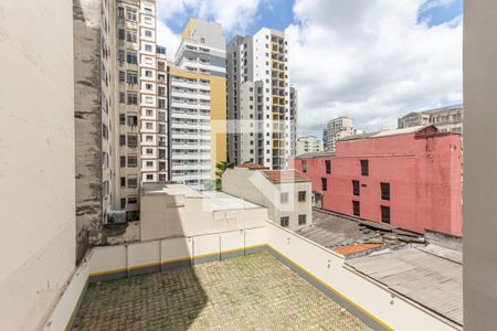 Vista da Sala e Cozinha de kitnet/studio para alugar com 1 quarto, 36m² em Campos Elíseos, São Paulo